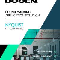 Bogen Sound Masking Brochure
