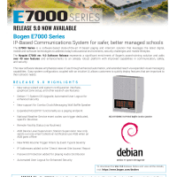 E7000 ver. 9.0 Highlights