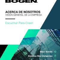 Bogen About Us Brochure (en Espanol)