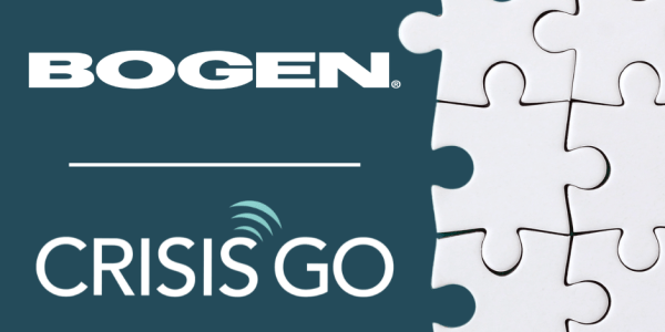 Bogen and CrisisGo Partnership